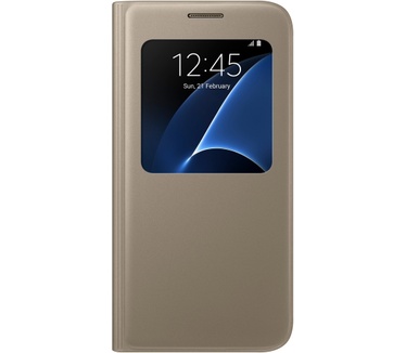 Samsung Galaxy S7 S-View Cover (Galaxy S7) Goud