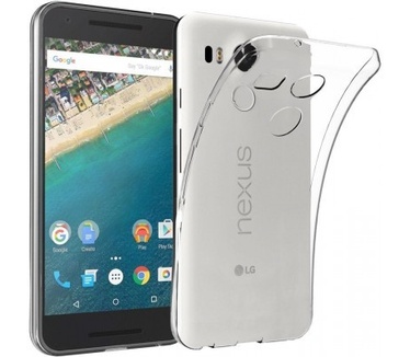 qMust LG Nexus 5X Soft TPU case - Clear