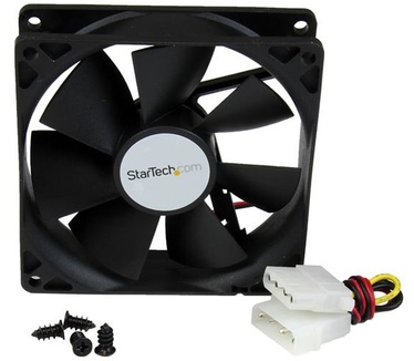 Startech.com 92x25mm Ventilator voor Computerbehuizing met Dubbele Kogellagers en LP4 Connector