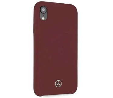 Mercedes-Benz Silicone Case - Apple iPhone XR (6.1") - Rood Rood