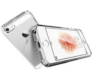 Spigen Ultra Hybrid Apple iPhone SE Case Transparant