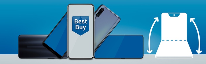 De beste foldable smartphones