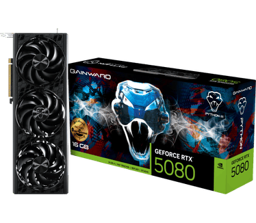 Gainward GeForce RTX 5080 Python III OC grafische kaart