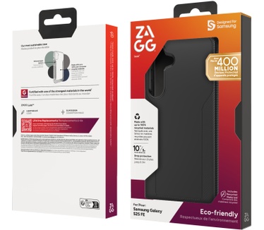 Zagg Luxe (iPhone 15/14 Plus) Zwart