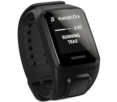 TomTom Spark Cardio Music Large (+ hoofdtelefoon) Zwart (Zwart)
