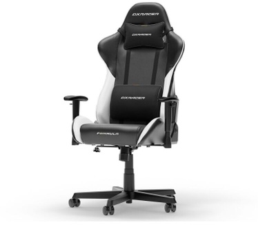 DXRacer FORMULA L Black & White PVC Leather gamestoel