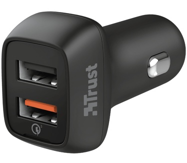 Trust Qmax 30W Ultra-Fast Dual USB Car Charger with QC3.0