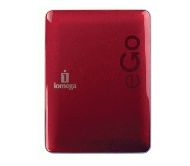 Iomega eGo Compact Portable Protection Suite 320GB Rood