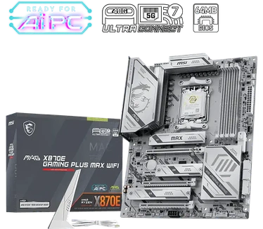 MSI MAG X870E GAMING PLUS MAX WIFI