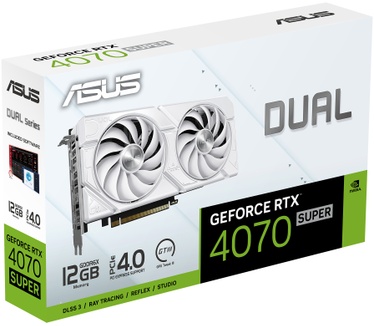 ASUS DUAL-RTX4070S-12G-EVO-WHITE