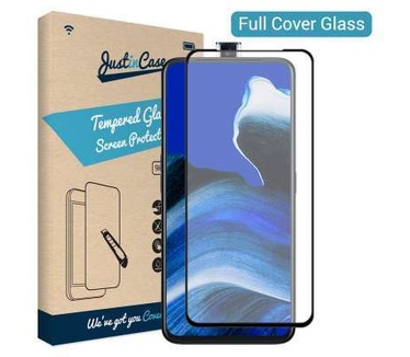 Just in Case Full Cover Tempered Glass Oppo Reno 2Z Zwart
