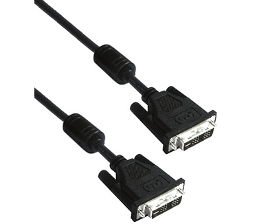 Eeconn DVI Kabel, Singlelink 18+1, High Quality, Zwart, 3m