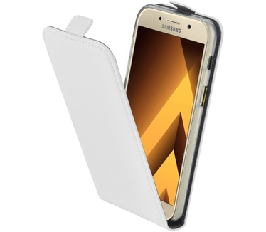 Mobiparts Premium Flip TPU Case Samsung Galaxy A3 (2017) White