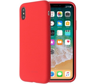 SO SEVEN Smoothie Silicone Case - Apple iPhone XR (6.1") - Rood  Rood