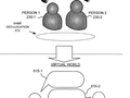 Sony Ericsson patent avatar real life virtual world
