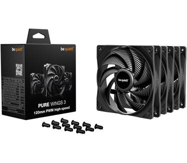 be quiet! Pure Wings 3 120 mm PWM high-speed Triple Pack