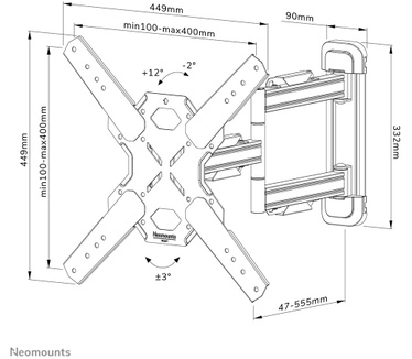 Neomounts by Newstar Neomounts by Newstar Select tv wandsteun