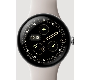 Google Pixel Watch 4, 4G, 41mm, Zilver (Beige)
