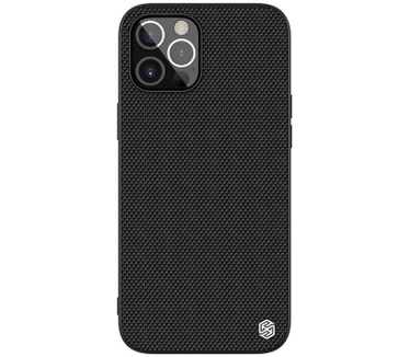 Nillkin Textured Hard Case Apple iPhone 12 Pro Max (6.7") - Zwart Zwart
