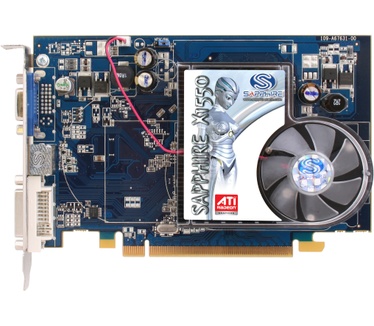 Sapphire Radeon X1550 256MB DDR2 (AGP, DVI) 11104-00-20R