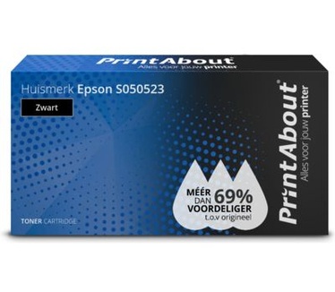 PrintAbout Huismerk Epson S050523 Toner Zwart Hoge capaciteit