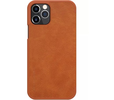 Nillkin Qin Book Case (iPhone 12/12 Pro) Bruin