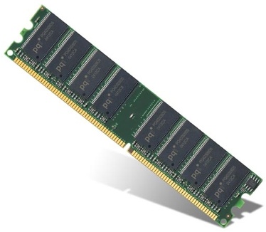 256MB PC3200 DDR, CL3 (PQI, MD4456UOE)