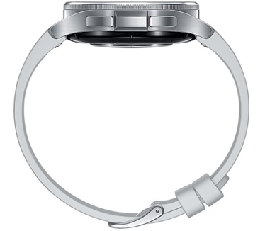 Samsung Galaxy Watch6 Classic, 43mm, Bluetooth + 4G Zilver (Grijs)