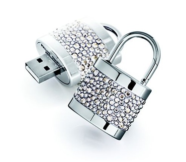 Philips Active Crystals USB-geheugenstick  1GB Transparant
