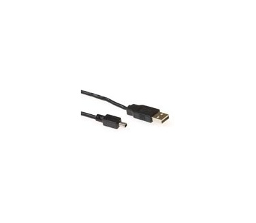 Advanced Cable Technology USB 2.0 aansluitkabel USB A male - USB mini B male