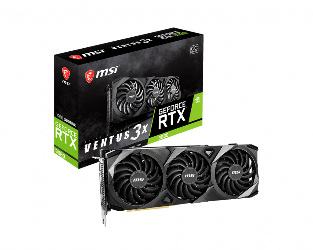 MSI GeForce RTX 3080 Ventus 3X 10G OC aangeboden - Vraag ...