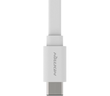 Nillkin Type-C Platte Standaard USB - USB-C Kabel (1.2m) - Wit