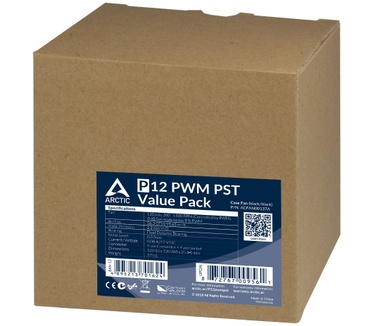 Arctic P12 PWM PST Value Pack
