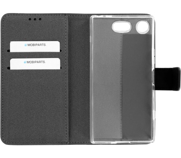 Mobiparts Premium Wallet TPU Case Sony Xperia XZ1 Compact Black
