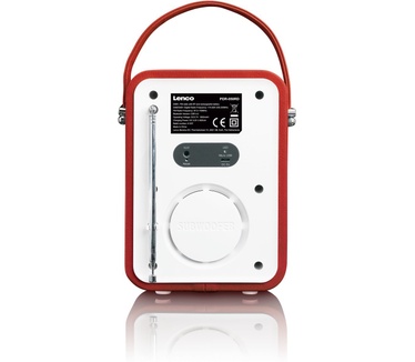Lenco PDR-050 - Draagbare radio DAB+ - Rood