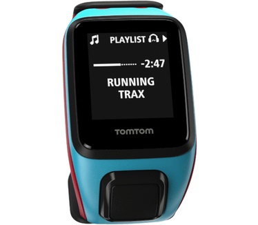 TomTom Runner 2 Music Large Zwart (Blauw, Rood)