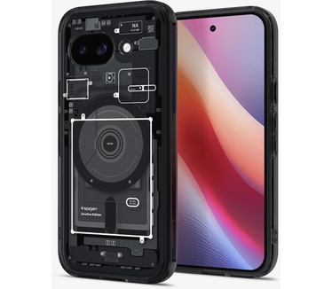 Spigen Google Pixel 9a Ultra Hybrid Magfit Zero One Back Cover Zwart