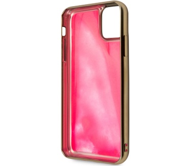 Guess Glow in the Dark Hard Case - Apple iPhone 11 (6.1") - Roze  Roze