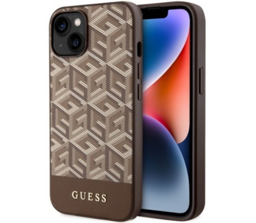 Guess G-Cube MagSafe Back Case - Apple iPhone 14 (6.1") - Bruin Bruin