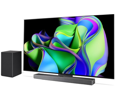 LG OLED evo C3 77" (C35) Zwart