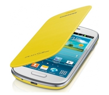 Samsung Flip Cover Galaxy S3 Mini (Yellow) EFC-1M7FY