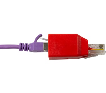 LogiLink RJ45 Crossover adapter, red
