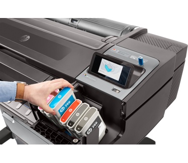 HP DesignJet Z6dr 44-inch PostScript-printer met V-snijmes