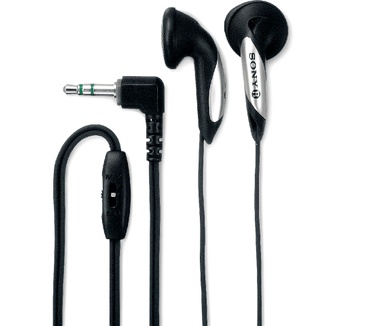 Sony MDR-E819V (Zwart)