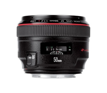 Canon EF 50mm f / 1.2L USM