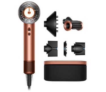 Dyson Supersonic Nural Straight+Wavy - Föhn - Amber Silk/Pink Champagne