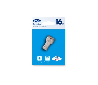 LaCie PetiteKey 16GB Aluminium