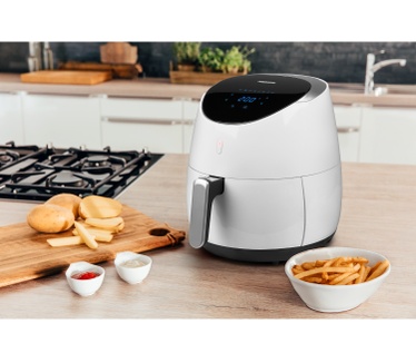 Medion XXL Airfryer MD 19279, Vetvrij frituren, Digitaal bedieningspaneel, 8 Automatische programma's, 2000W Vermogen