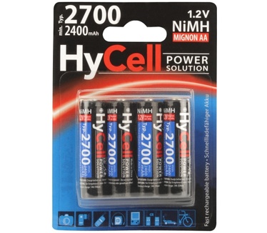 Ansmann Mignon, AA, HR6, 2700mAh, 4-pack