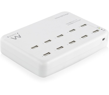 Ewent Ew1218 usb charger 10 port 1 stk (EW1218)
